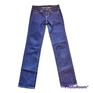 CALVIN KLEIN Y2K VINTAGE SKINNY JEANS DARK WASH SIZE 26 EUC